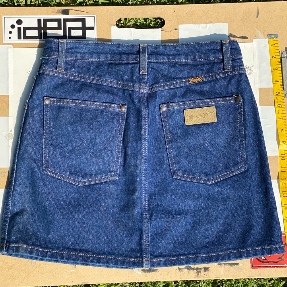 Wrangler denim skirt